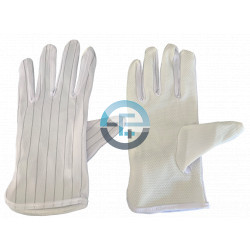 Gants ESD Salle Blanche avec picots PVC