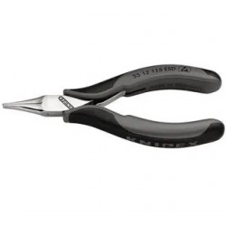 ESD Knipex Pliers 35 12 115 – Flat Wide Jaws Mirror...