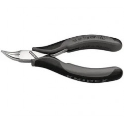Pinces ESD Knipex 35 42 115 – becs demi-ronds 45° 115 mm