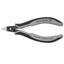 ESD- Knipex -Schneidezange 79 32 125 – spitzer Kopf,...