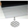 Feuille souple PVC dissipateur ESD Rs ≤ 10⁷ Ω cloisons rideaux salle blanche – Eurostat