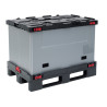 ESD Smart Sleeve Pack – Plastic Pallet + Honeycomb Sleeve + Lid – Eurostat
