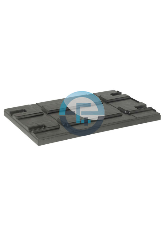 Coiffe ESD pour palette – compatible bacs et Smartpalletbox – variante – Eurostat