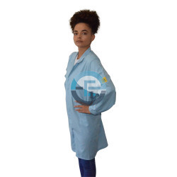 ESD sicher Eurostat Labcoat / Whiteesd Safe Eurostat Labcoat / Whiteesd Safe Eurostat Labcoat / Whiteesd Safe Eurostat Labcoat /