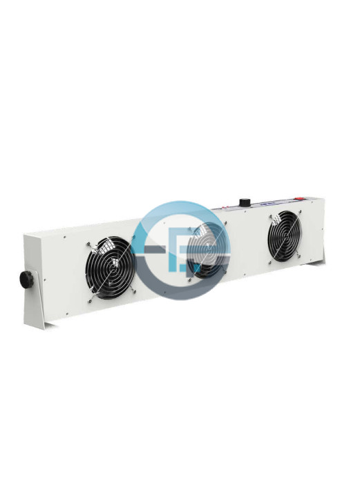 Barre ionisante autonettoyante AP-DC2452-80C 3 ventilateurs DC haute tension – Eurostat