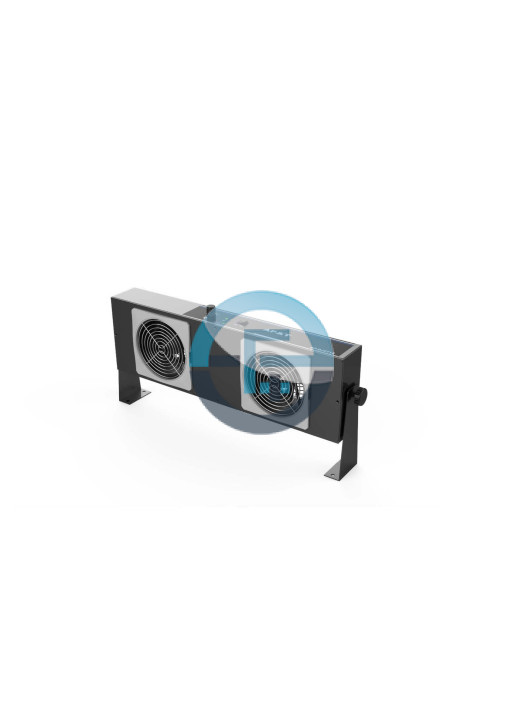 Barre ionisante DJ2712 2 ventilateurs méthode DC ± haute tension faibles interférences EM – Eurostat