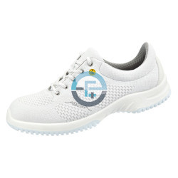 Weiße ESD UNI 6 Halbschuhe – O2 Arbeitsschuhe ABEBA