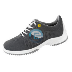 Anthrazitfarbene ESD UNI 6 Halbschuhe – S2...
