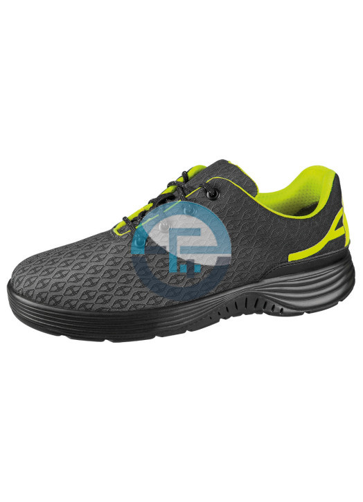Chaussure basse noire/neon orange – Occupational shoes x-light – Art.