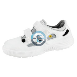 White ESD x-light Sandals – Breathable Professional Shoes...