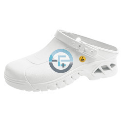 White ESD Autoclavable Clogs – ESD Occupational Shoes ABEBA