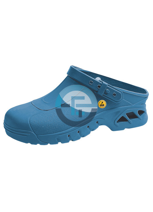 Clog blau ESD – ESD-Berufsschuhe autoklavierbare Clogs – Art. 39