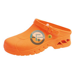 Orange ESD Autoclavable Clogs – ESD Occupational Shoes ABEBA