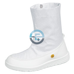 White ESD Cleanroom Boots ABEBA