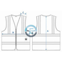 ESD High Visibility Vest - Eurostat 2