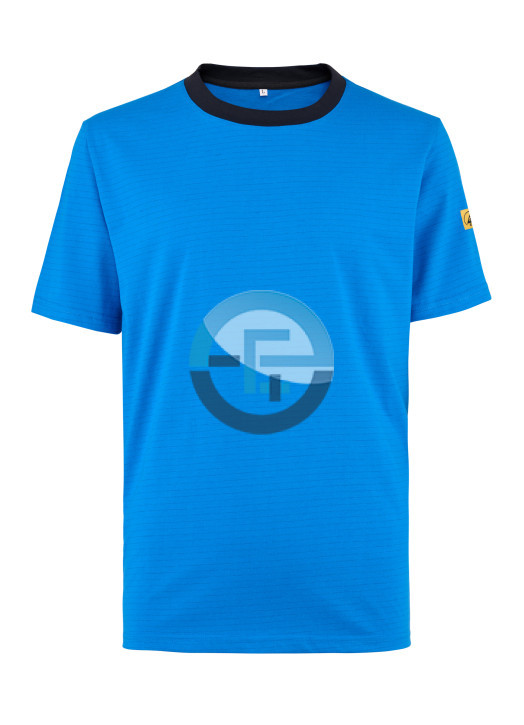 T-shirt ESD col rond | Vêtement EPA antistatique Eurostat