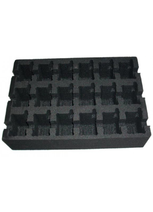 ESD Dissipative Black PE Foam – Carbon-Loaded, Closed Cell 30 kg/m³ – Eurostat