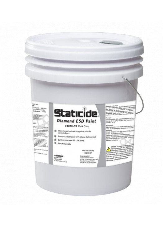 Staticide® Diamond ESD Floor Paint – Water-Based, 10⁵–10⁸ Ω/sq – ACL 4700SS