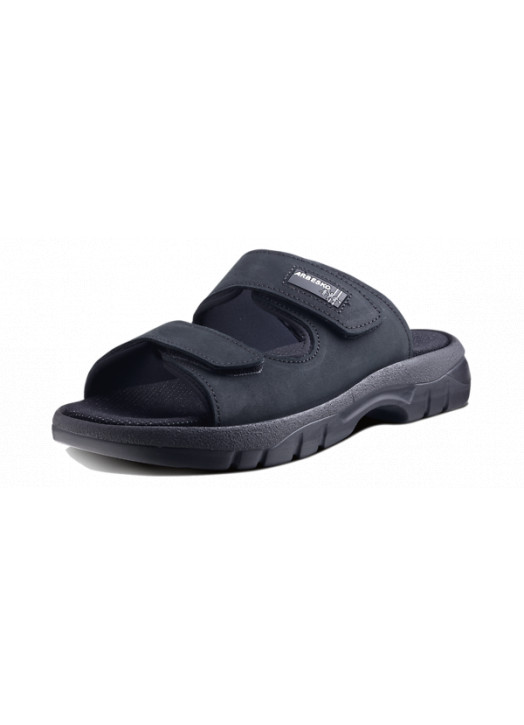 Arbesko 1387 ESD Occupational Clogs – Black Nubuck, PORON® Insole