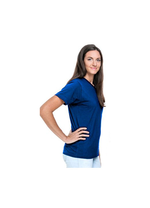 ESD T-Shirt V-Neck – 48.5% Polyester / 48.5% Cotton / 3% Conductive Fibres – Eurostat