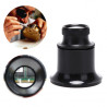 ESD Loupe 20× – Ø 38 mm, Rs 10⁵–10⁶ Ω – AE 19 – Eurostat
