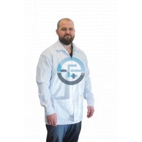 Short ESD Labcoats white