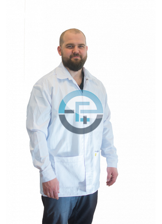 Short ESD Labcoats white