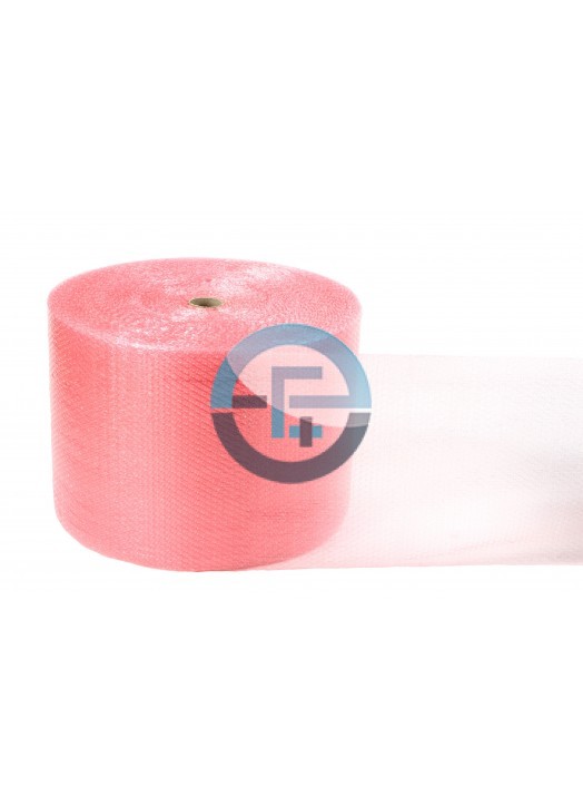 Pink PE Bubble Film