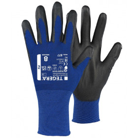 ESD PU dipped gloves in...