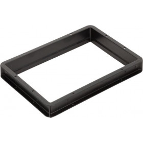 Extension frame for tote boxes