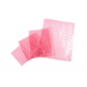 Pink bubble bags