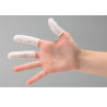 White finger cots