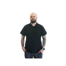 ESD polo shirt (black)
