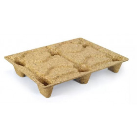 Pallet wood fiber
