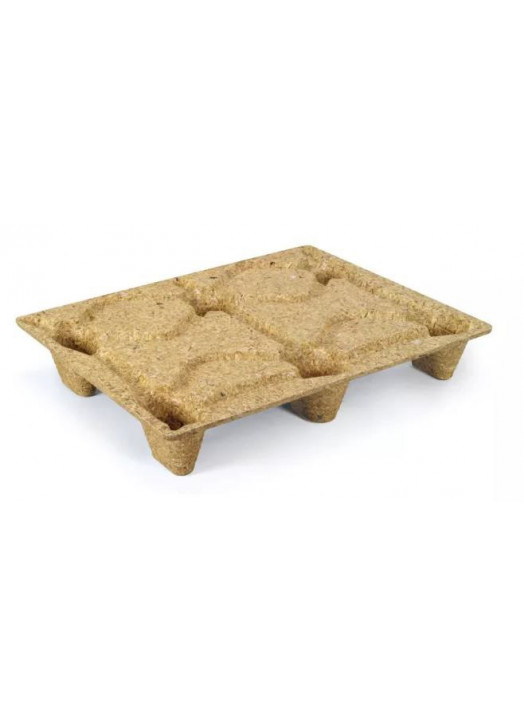 Pallet wood fiber