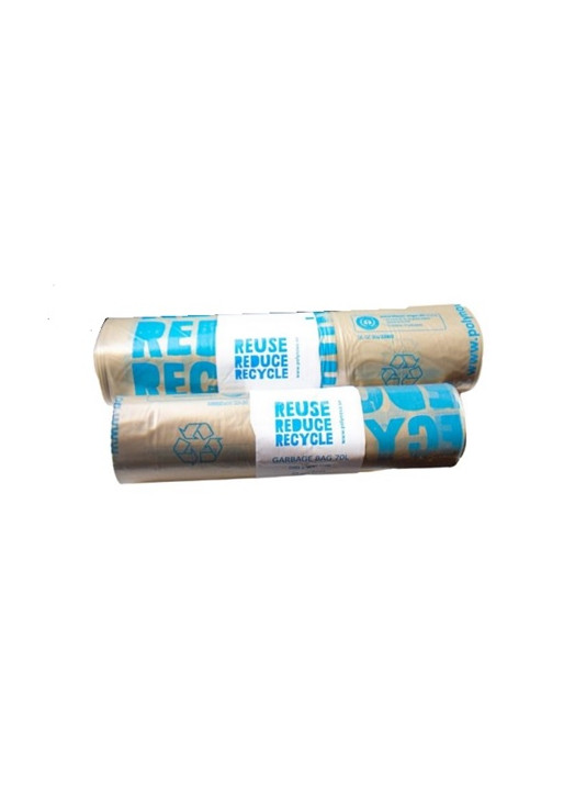 Poly blue waste bags