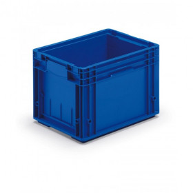 Blue R-KLT tote boxes...