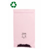 Standard Pink PE Recycled bags - 50µ - with Zip