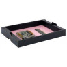 Conductive carton trays with foam