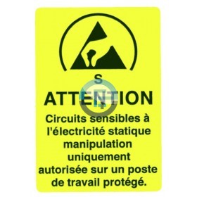 Label for shielding bags