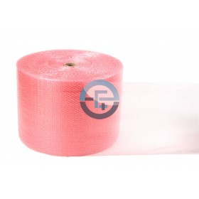 Pink PE Bubble Film