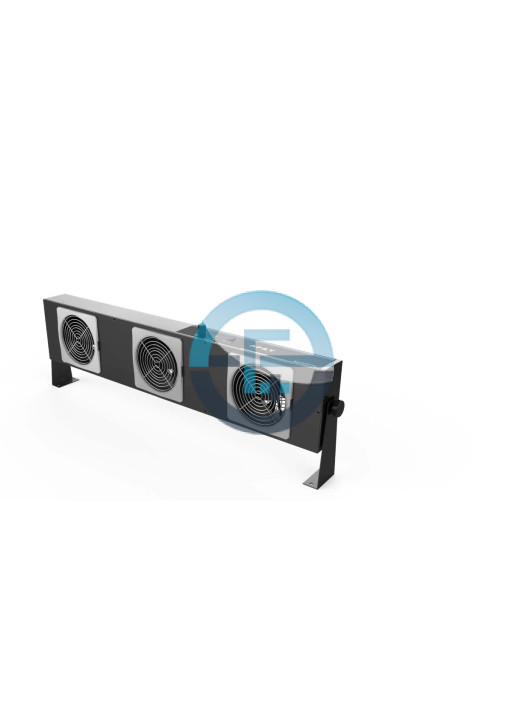 DJ2713 Overhead Ionising Air Blower 3-Fan DC Method ± High Voltage – Eurostat
