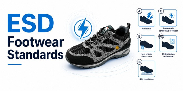 ESD Footwear Standards Explained: How to Choose the Right Shoe for Your Work Environment